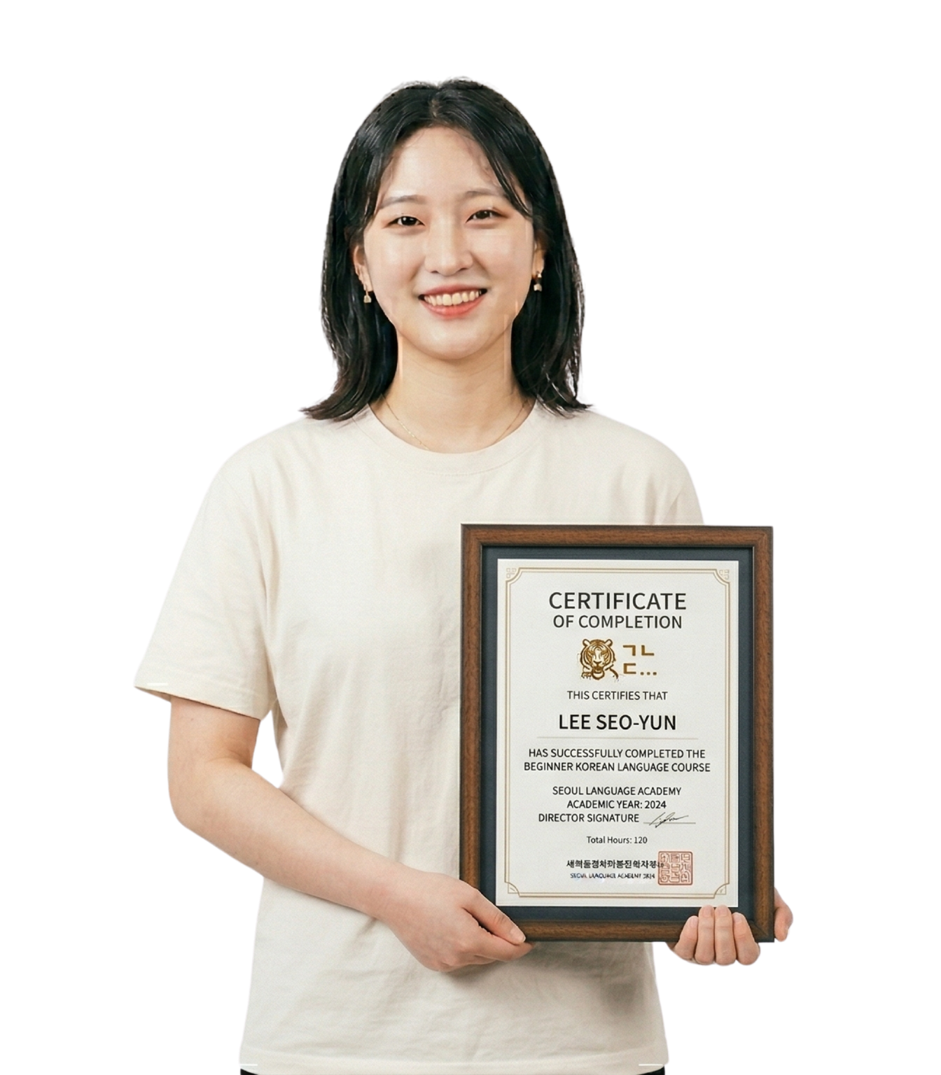 Ilustrasi Perempuan Korea